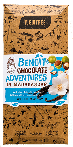 tablette de chocolat edition madagascar newtree